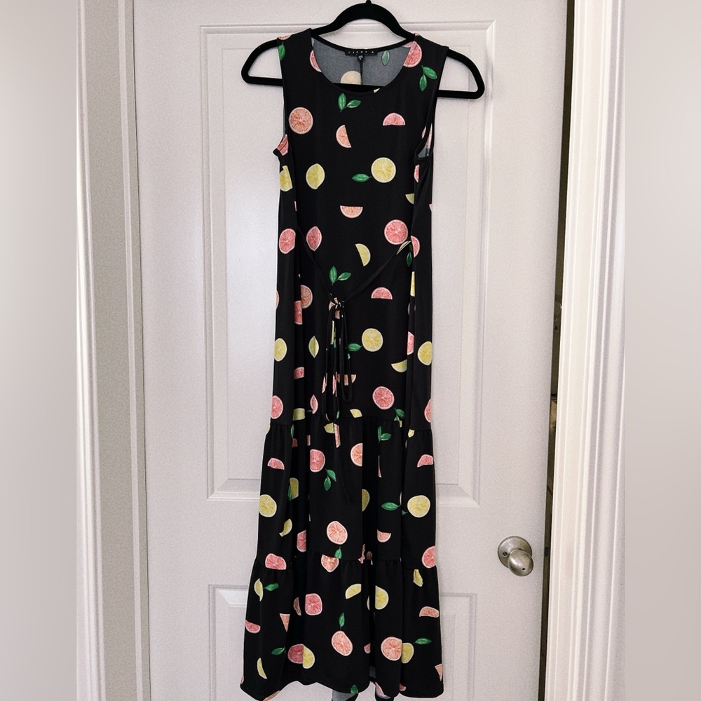 Tiana b colorful maxi dress